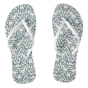 Chinelos Cor damasco no fundo 2 do inclinação