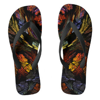 Chinelos Cor Harmonia Abstrato Art