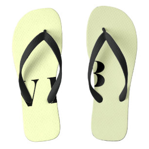Chinelos cor personalizada pastel simples mínima sólida per