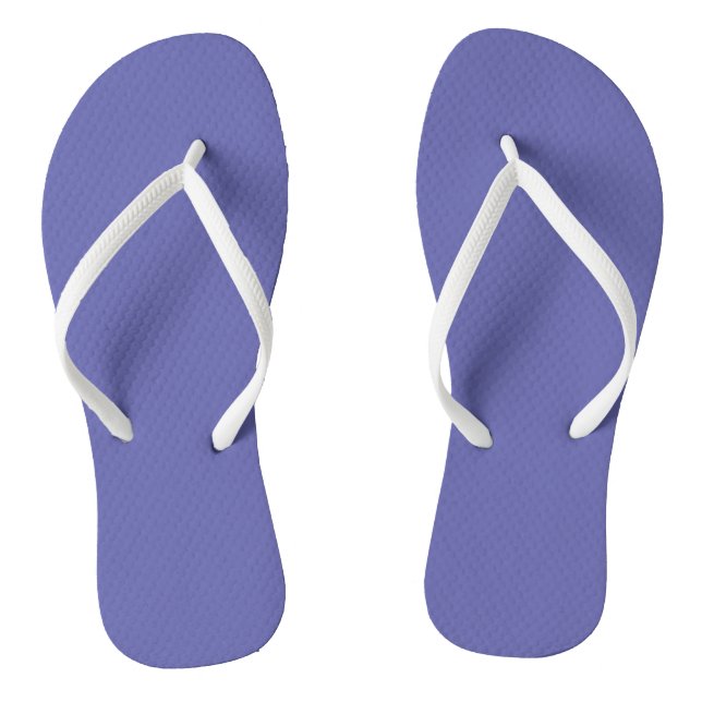 Chinelos Cor sólida violeta azul (Pé da cama)