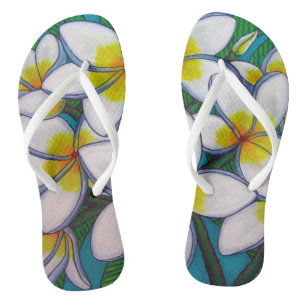 Chinelos Correias magros adultas do Frangipani, o 5/6-Mens