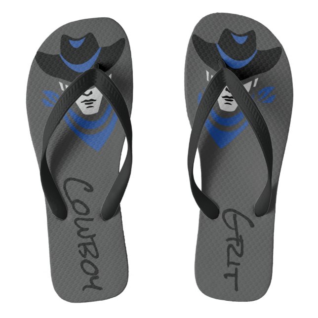 Chinelos Cowboy Grit (Pé da cama)