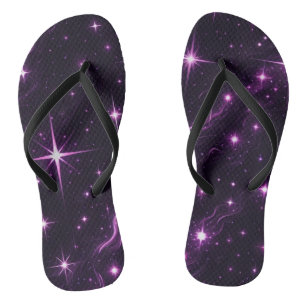 Chinelos Crepúsculo Roxo Cósmico