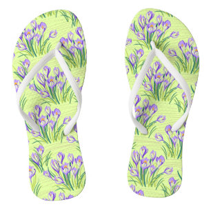 Chinelos Crocos em verde-claro