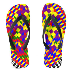 Chinelos Cubo quebrado por Kenneth Yoncich