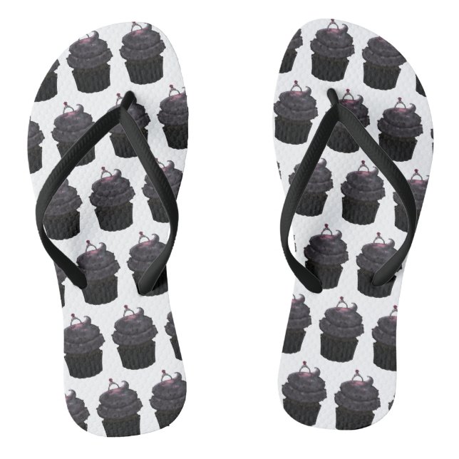 Chinelos Cupcake Noivado doce (Pé da cama)