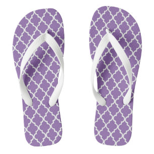 Chinelos Damasco Roxo