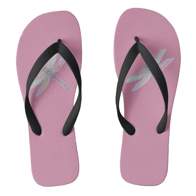 Chinelos DAMSELFLY Flip-Flops (Rosa) (Pé da cama)