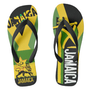 Chinelos de Bandeira da Jamaica