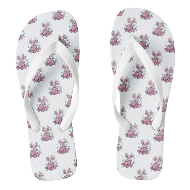 Chinelos de Blobfish do Anel Axolotl (Pé da cama)