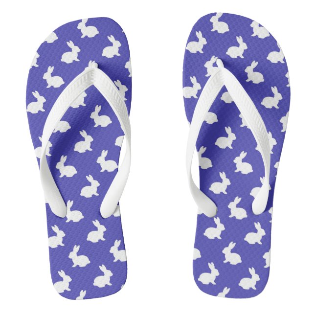 Chinelos de Borracha Roxo Plum Rabbit (Pé da cama)