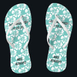 Chinelos de casamento personalizados do mr e mrs c<br><div class="desc">Chinelos de casamento da praia do Sr. e da Sra. casal. Flipflops de casamento personalizados de monograma de flores de praia havaiana para noiva e noiva ou hóspedes. O partido elegante é um sortido ou um monograma personalizado e um padrão floral de Hibiscus tropical. O passado personalizado e a cor...</div>
