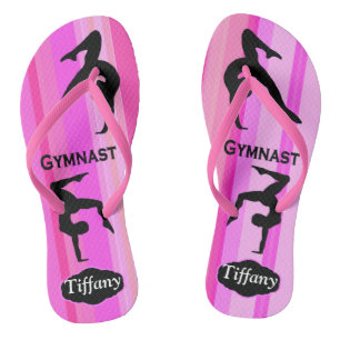 CHINELOS DE GYMNAST PERSONALIZADOS COM bonito FITA