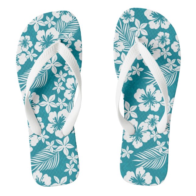 Chinelos de Impressão tropical (Pé da cama)