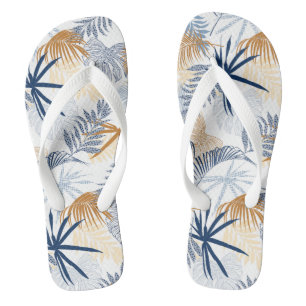 Chinelos de Impressão tropical