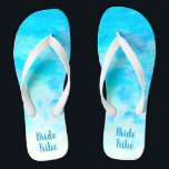 Chinelos de Nome Simples de Monograma com Gradient<br><div class="desc">Este par na moda de chinelos azuis de gradiente aqua é um presente memorável para membros festas de casamento: noiva, damas de honra, mãe da noiva, madrinha de casamento... Eles adicionarão uma dose de na moda de brilho ao seu dia de casamento, festa de solteira ou outra celebração. ♥ Personalize-o...</div>