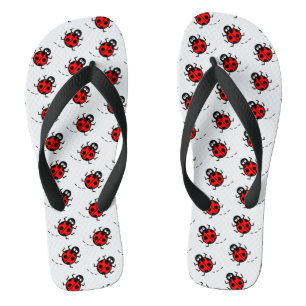 Chinelos de padrão Ladybird