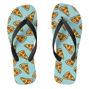 Chinelos de pizza de Pepperoni