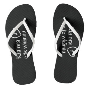 Chinelos de "whānau" Jandals na Nova Zelândia
