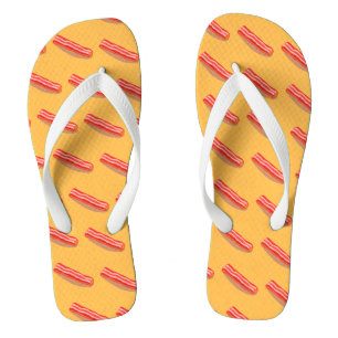 Chinelos Delicioso Bacon Engraçado 