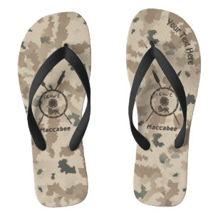 Chinelos Desert Maccabee Shield E Spears