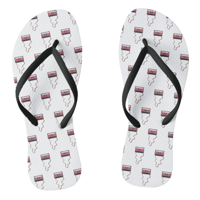 Chinelos Desferida a fita cassete Mixtape Retroativa (Pé da cama)