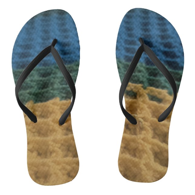 Chinelos Design de Flip-flops De Ponta De Waffle (Pé da cama)