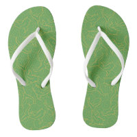 Design de Padrão de Peixe Koi Verde e Ouro