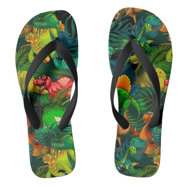 Chinelos Dinossaur Park (Pé da cama)