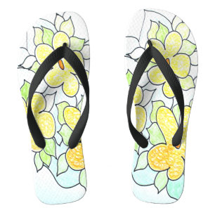 Chinelos Diversão Floral Fresca