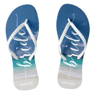 Chinelos do Partido de Casamento de Praia da Bride