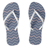 Chinelos do Pastel Chevron