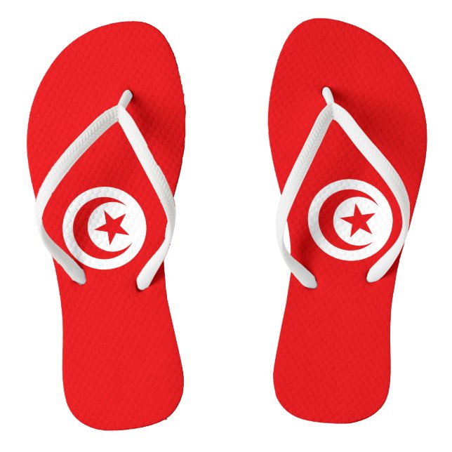 Chinelos Drapeau Tunisie (Pé da cama)