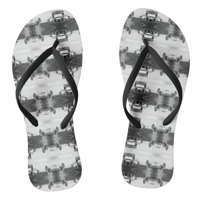 Chinelos Edifício de rua Vintage Argélia Argel (Pé da cama)