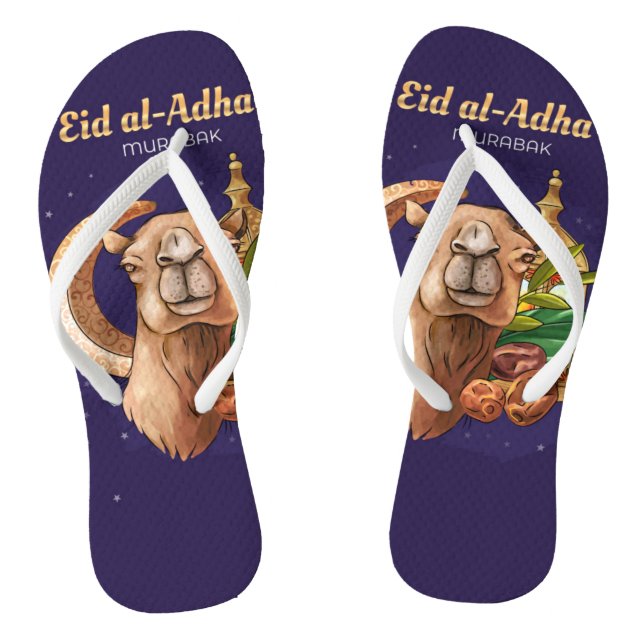 Chinelos Eid al-Adha (Mubarak) (Pé da cama)