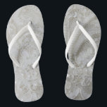 Chinelos elegant girly chic grey cream beige white  floral<br><div class="desc">elegant girly chic grey cream beige white  floral fashion accessories. home decorations,  The rhinestone design details are simulated in the artwork. 
No actual rhinestones will be used in the making of this product.</div>