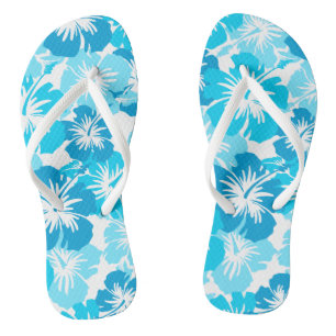 Chinelos Epic Hibiscus Hawaiian Floral Aloha Shirt Impressã