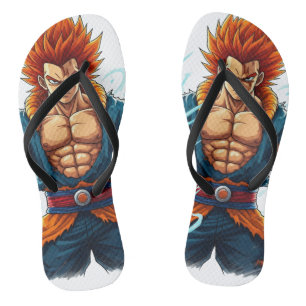Chinelos erudito decal do herói de animação otaku