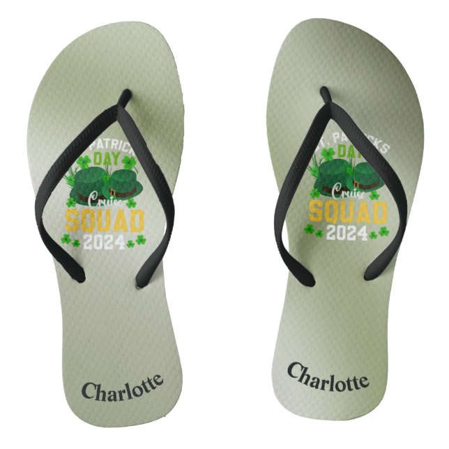 Chinelos Esquadrão de Cruzeiros Personalizados de Homens e  (Pé da cama)