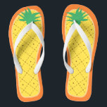 Chinelos Estilo engraçado da fruta tropical do verão do<br><div class="desc">Este "do design original à moda engraçado das frutas tropicais do verão do abacaxi bonito falhanço de sacudir bonito" é definida um presente bonito para você ou amigos nesta temporada de verão. (Você pode adicionar o texto, o monograma ou o nome neste design clicando a personalização ele botão) Mais design...</div>