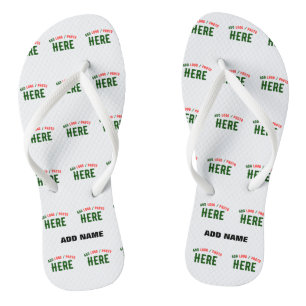 CHINELOS ESTILO MODERNO PERSONALIZÁVEL BRANCO VERIFICADO CO