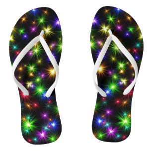 Chinelos Estrelas de Natal Multicolores - 57191