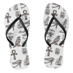 Chinelos Eterno egípcio Antiguidades Padrões digitais