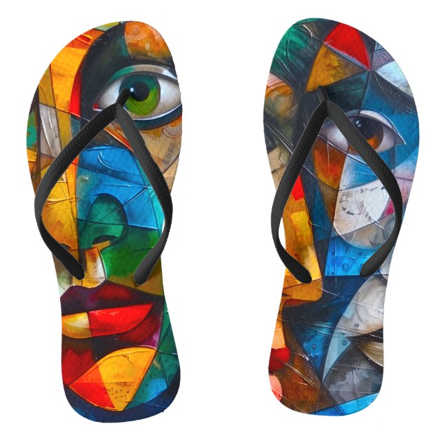 Chinelos Faces we know (Pé da cama)