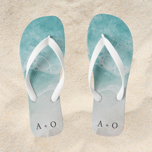 Chinelos Favor de Casamento de Praia (Flip Flops Beach Wedding Favor)