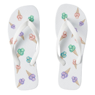 Chinelos Festa de verão de Sorvete divertido favorece chine