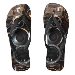 Chinelos Filme de Lente Vintage com Fotografia de Câmera An