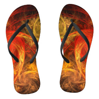 Chinelos Firestorm Nova Abstrato Art