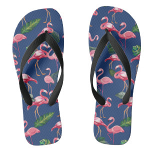 Chinelos Flamingos Love Patterno 2