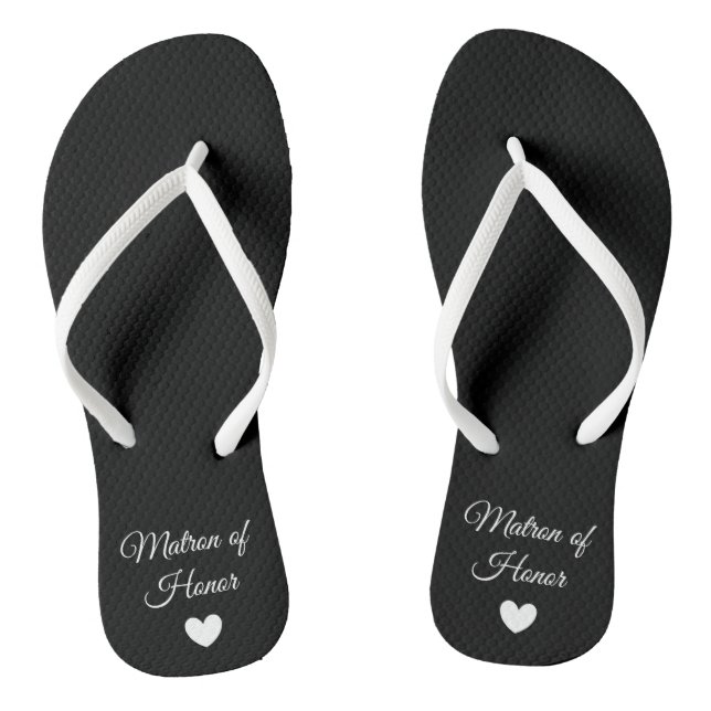 Chinelos Flip-Flops - Cardíaco Fab Matron of Honor (Pé da cama)